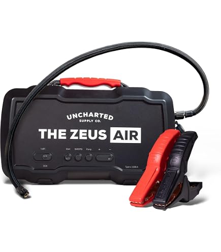 Amazon.com: Uncharted Supply Co. Zeus Pro Jump Starter - 1000A 12V