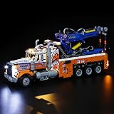 BRIKSMAX Led Lighting Kit for Heavy-Duty Tow Truck - Compatible with Lego 42128 Building Blocks Model- Not Include The Lego S