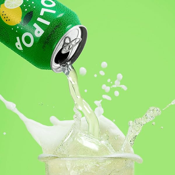 OLIPOP PREBIOTIC SODA POP, LEMON LIME, PANTRY PACK PACKED WITH PREBIOTICS, FIBER, AND BOTANICALS, GLUTEN FREE, GMO FREE, 12OZ (12-CANS)