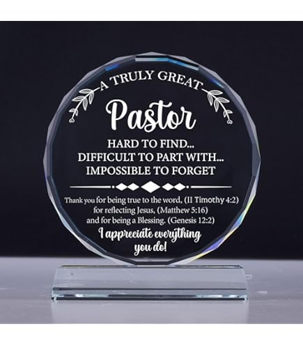 Pastor Appreciation Gifts, Christian Gifts For Women Men