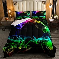 Erosebridal Psychedelic Smoke Comforter Set