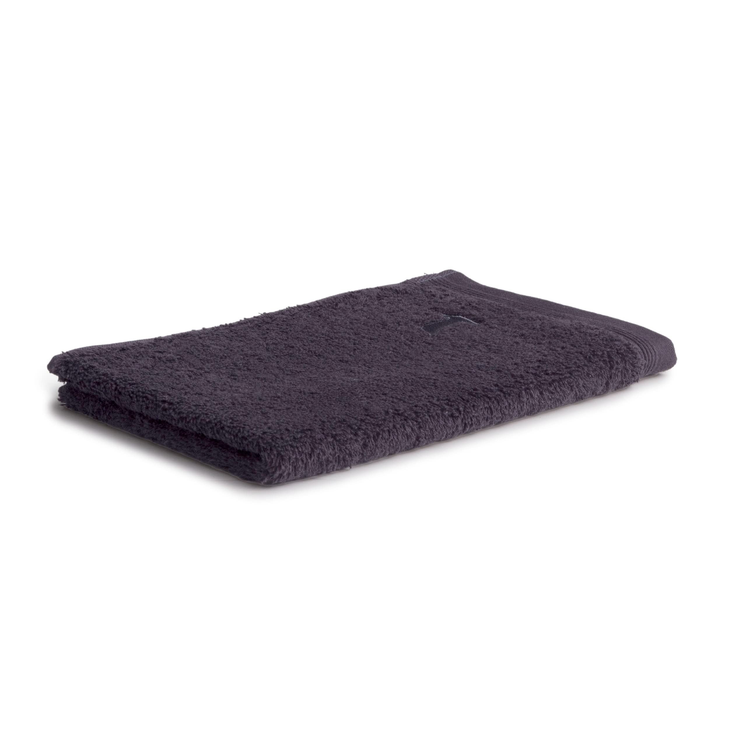 möve Superwuschel guest towel 30 x 50 cm made of 100% cotton, dark grey