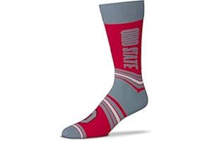 For Bare Feet NCAA unisex-adult Go Team Dress Crew Sock
