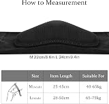 Firtink 2 Pairs Stretchy Dance Knee Pads Breathable Soft Sponge Knee Protector view 2