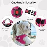 Joytale Pink Step In Dog Harness Reflective Breathable Easy Walk XL Medium Dogs view 6