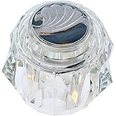 Jones Stephens C25438 Acrylic Single Knob Replacement Handle fits Delta Tub/Shower Faucets