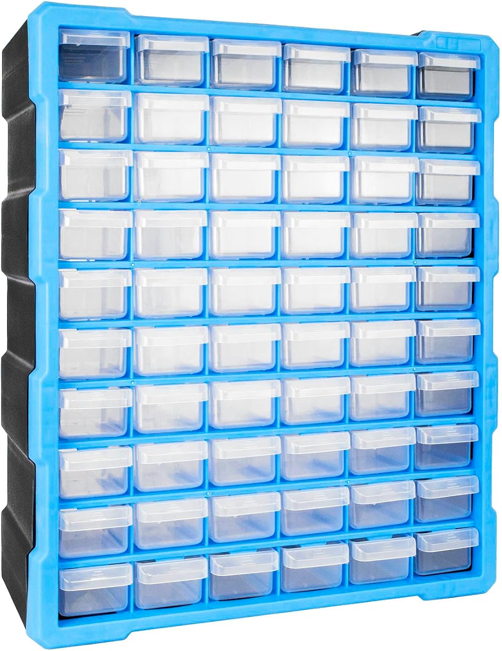 TekBox DIY Tool Bits Storage Organiser Unit 60 Small Drawers Workshop Cabinet