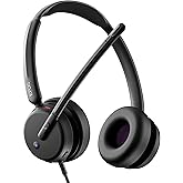EPOS Impact 460T Binaural On-Ear USB C and USB A Wired Headset with Dual Noise-Canceling Mics, Microsoft Teams Certified, Plug-and-Play, Ideal for Office, Remote Work, Zoom & Business Calls