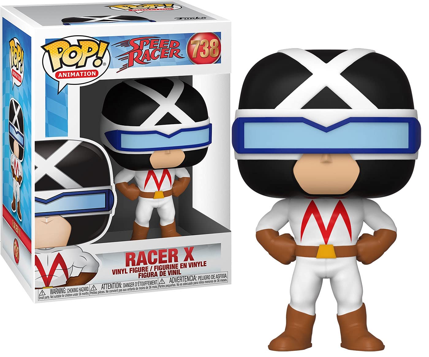 Funko POP! Animation: Speed Racer - Racer X - Nan - Collectable Vinyl Figure For Display - Gift Idea - Official Merchandise - Toys For Kids & Adults - Anime Fans - Model Figure For Collectors
