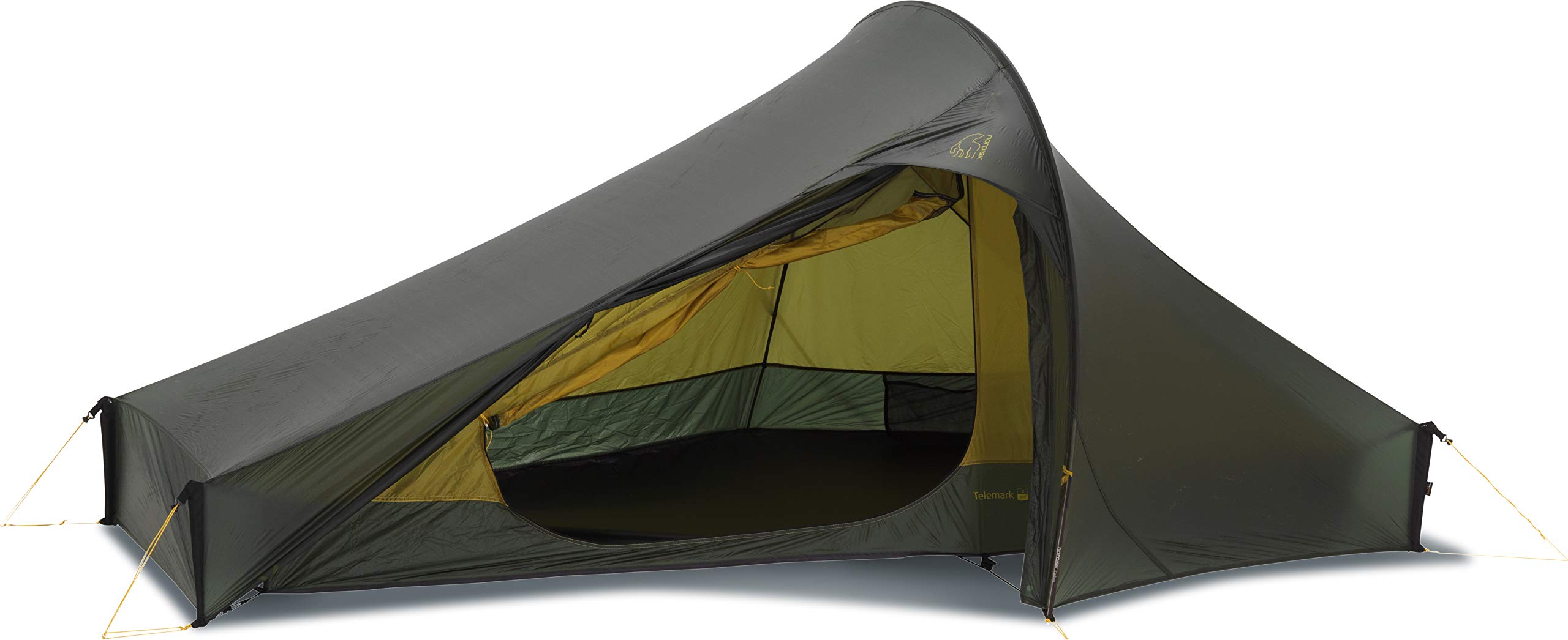 Nordisk Telemark 2 Ultra Light Weight Tent forest green 2020 tube tent โ image 1