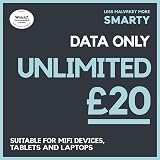 SMARTY Unlimited Data SIM 1 Month Plan No Contract EU Roaming view 2