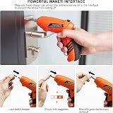 MQUPIN 49 in 1 Electric Drill Screwdriver Cordless LED Light USB Charger view 4