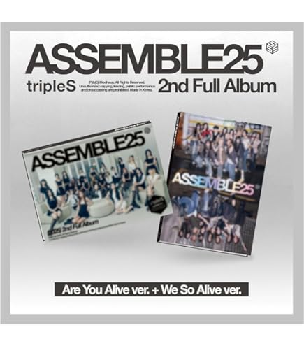 Amazon.com: tripleS Assemble25 2nd Full Album (Random ver