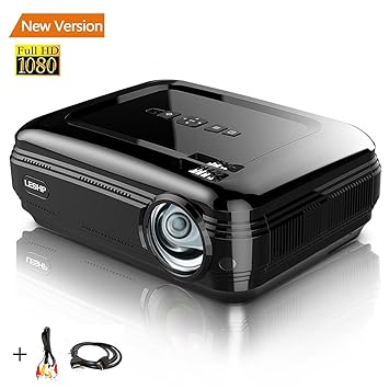 Proyector 1080P HD 3200lm LCD - leshp Cinema Familiar Distancia 1 ...