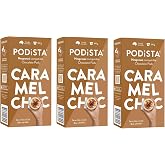 Hot Chocolate Nespresso Compatible Capsules Hot Cocoa Pods - Caramel Infusion - 3 Pack - 30 Pod Package