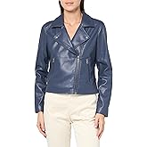 Levi
s womens Smooth Faux Leather Moto (Standard and Plus Sizes)