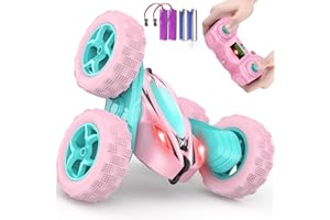 ORRENTE Remote Control Car, RC Cars Toys for Ages 5-7, 2.4GHz 4WD Fast RC Car Kids Toys for Ages 8-13, Double Sided 360¡ã Rotating Monster Truck Toys for Girls RC Truck Toy Cars for Boys
