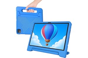 NOBKLEN Kids Tablet 11 inch Android 15, 128GB Storage, 6+14GB RAM, Parental Control, Dual Camera, WiFi, Bluetooth, 8000mAh Battery, Learning Apps Pre-Installed, Shockproof Case Included