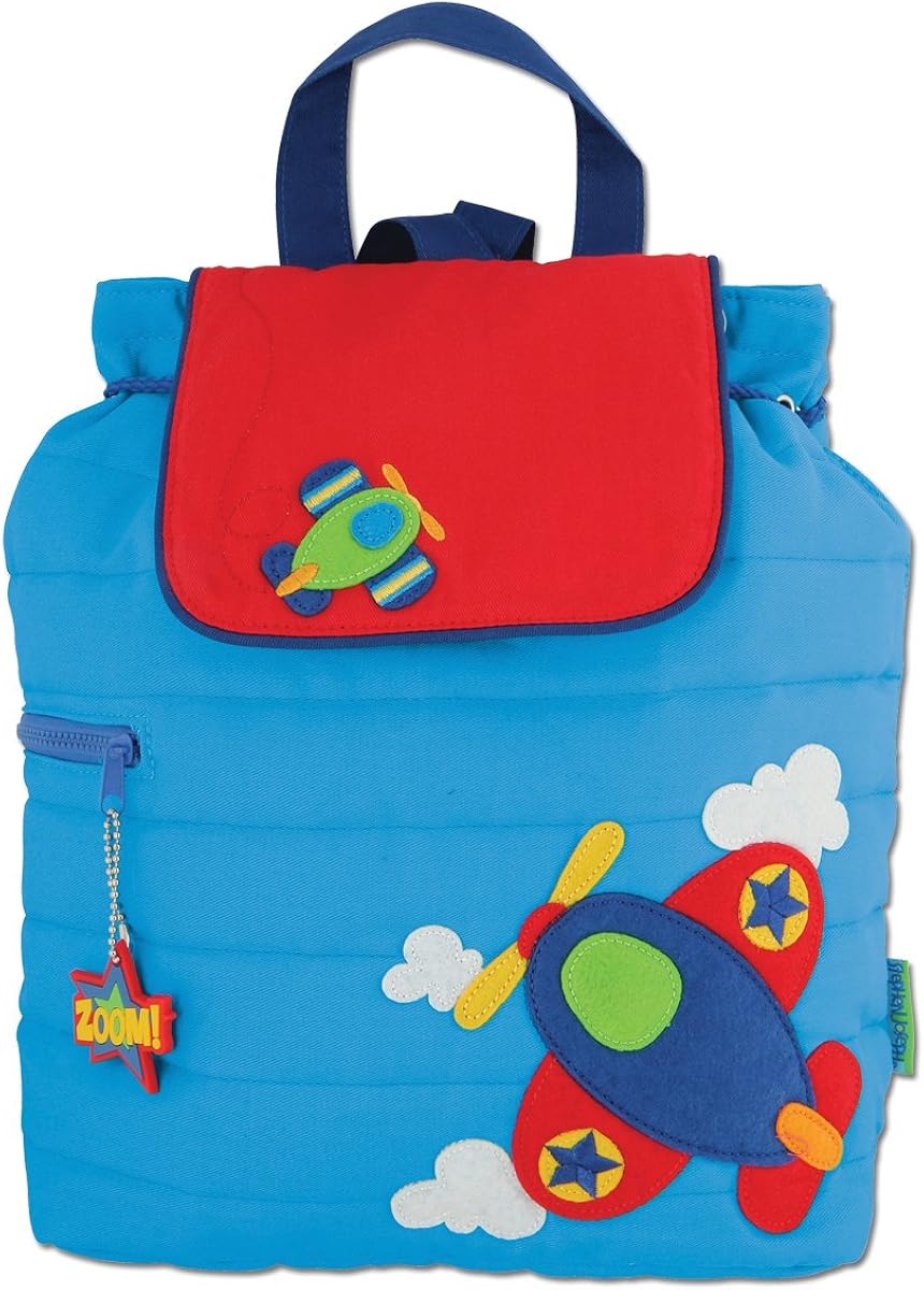 backpack on airplane