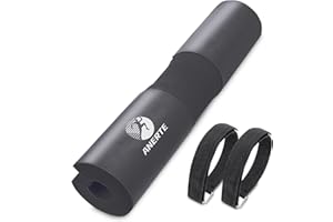 ANERTE Barbell Pad Squat Pad for Lunges and Squats,Hip Thrusts Pad,Fit Standard and Olympic Bars