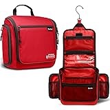 Large Hanging Travel Toiletry Bag for Men and Women - Premium Toiletry Organizer - Waterproof Hygiene Bag with Metal Xxl Swiv