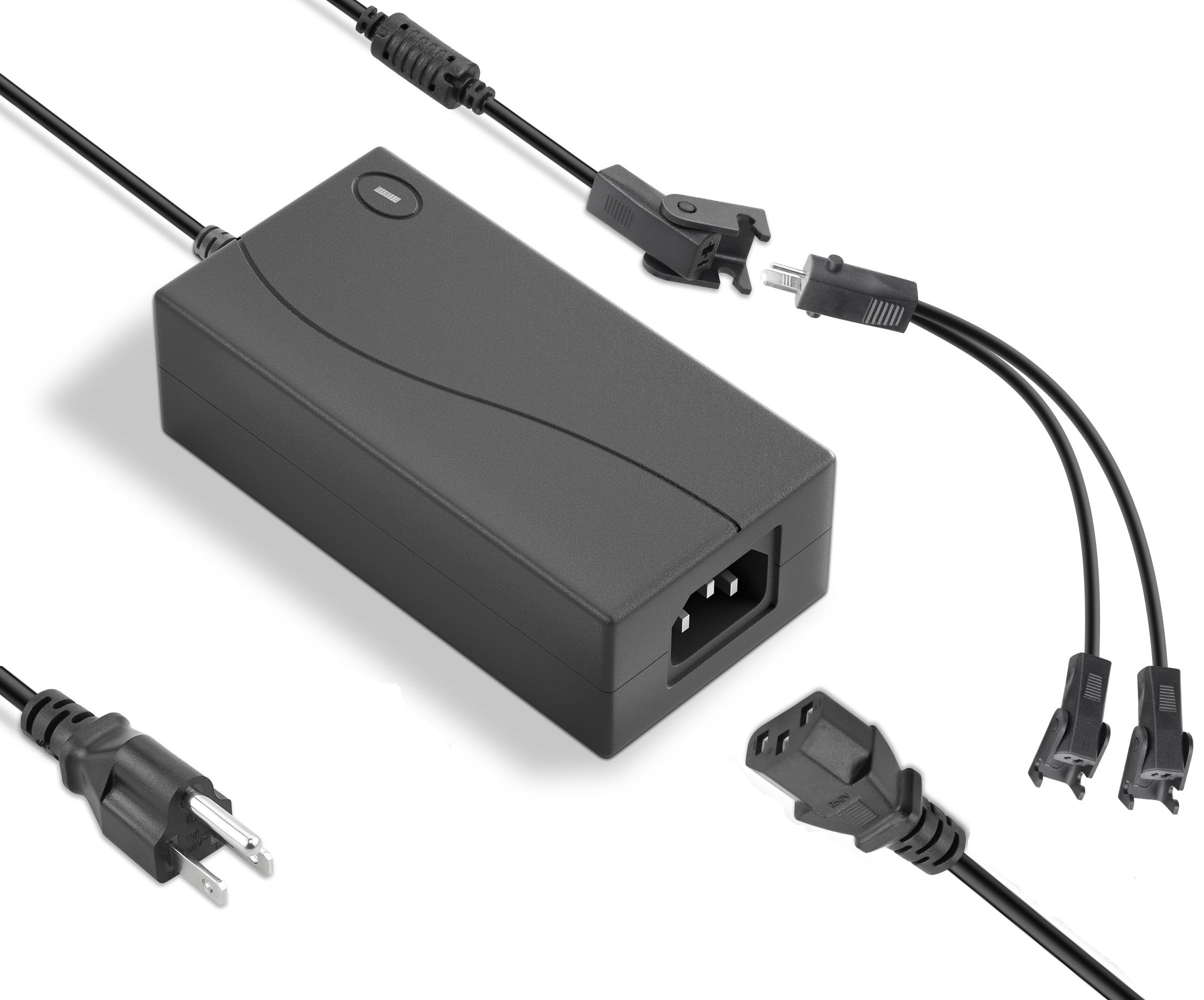 Photo 1 of Recliner Power Supply, 29V, 2A, Recliner Power Cord Replacement, Universal 2 Pin Y Splitter Electric Recliner Power Cord for Recliner Chair Reclining Sofa Furniture Couch Standing Desk ?10ft?