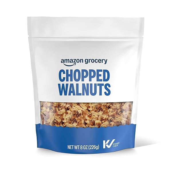 AMAZON GROCERY, CHOPPED WALNUTS, 8 OZ (PREVIOUSLY HAPPY...