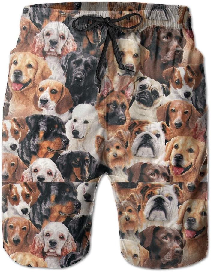 Dog Breeds Classicl Men's Swim Trunk