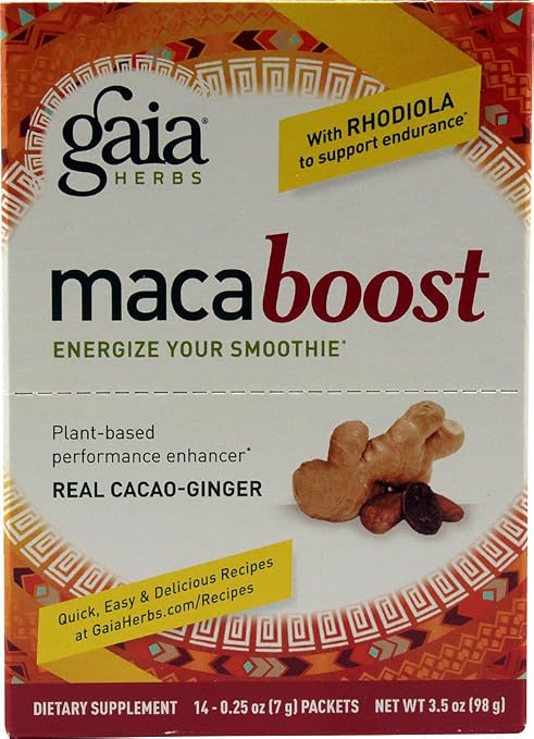 MacaBoost Cacao-Ginger Gaia Herbs