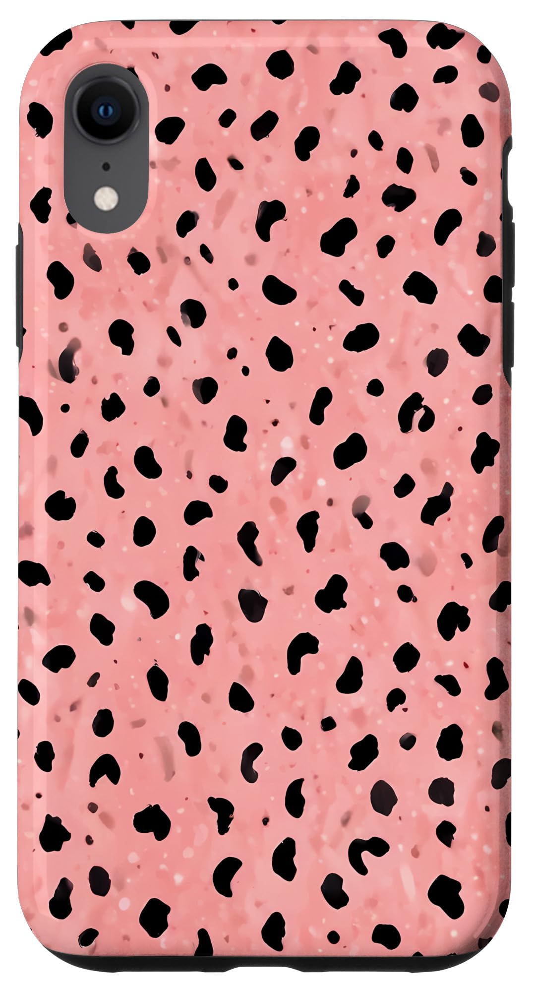 iPhone XR Pink Leopard Cheetah Print for Women Case
