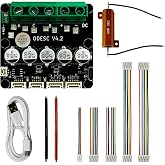 FLIPSKY ODESC V4.2 56V Single-Drive High-Current High-Precision Brushless Servo Motor Controller, Software Configuration Compatible with Odrivetool, FOC, BLDC