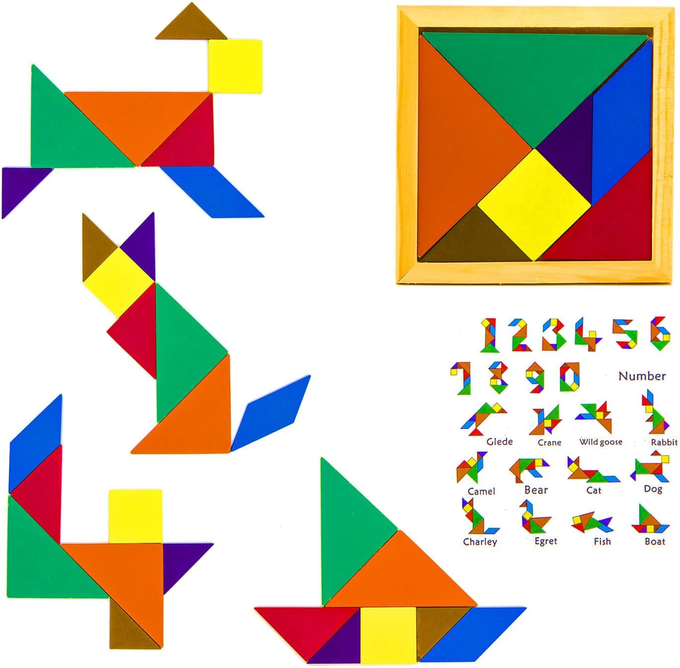 Brain Teasers Wooden Puzzle - Christmas Day Games - IQ Test - Gift for Kids, Boy, Girl, Child, Children, Girls, Boys - Birthday Present or Stocking Filler