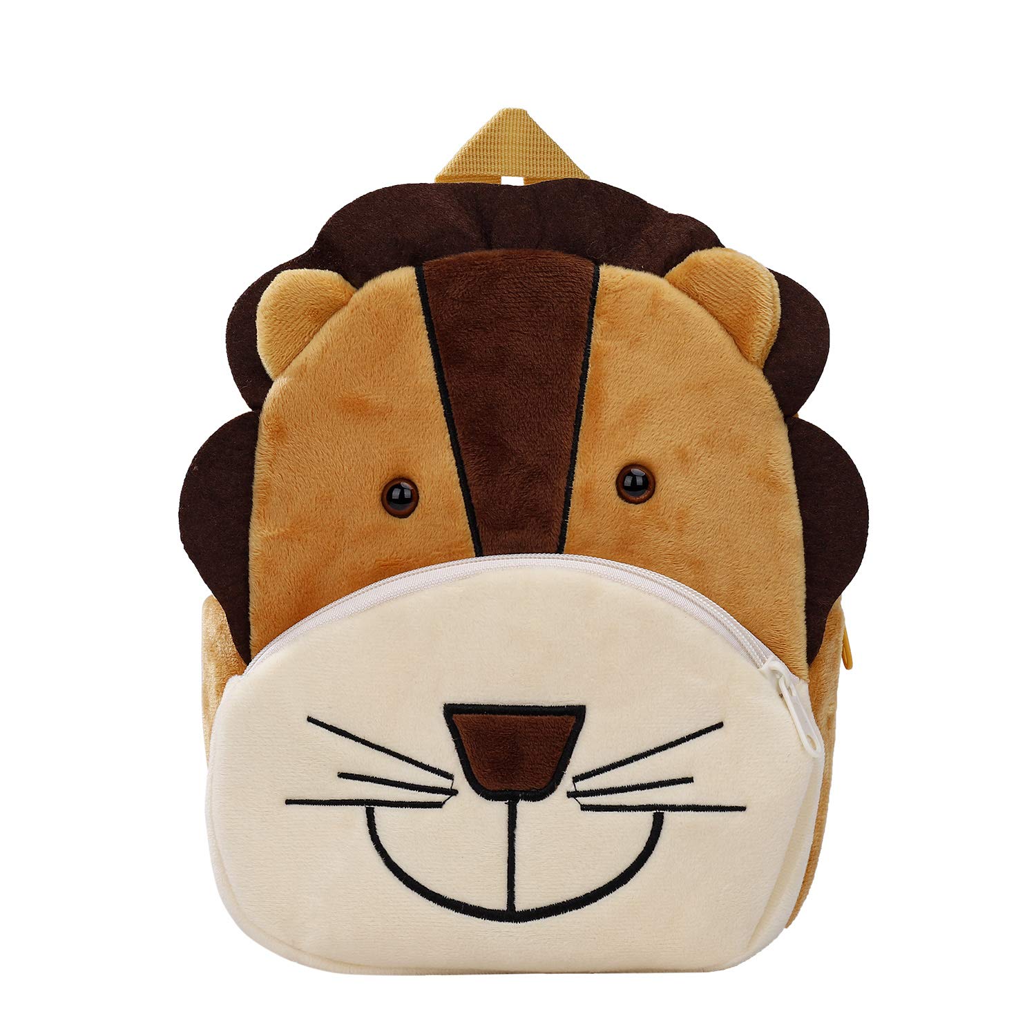 Kids Cartoon Backpack Toddler Children School Bag Cute Cartoon Animal Preschool Rucksack Gift for Children Boys Girls, Lion