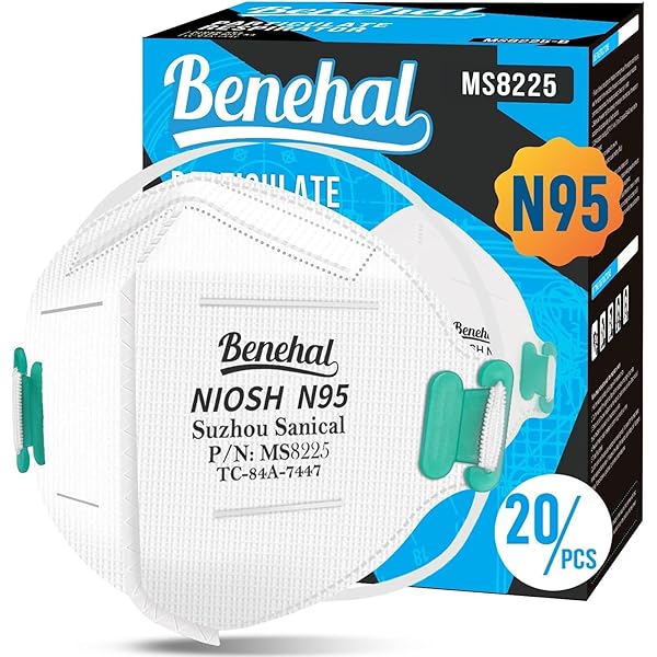 Moldex 2200 Series Disposable Particulate Respirator Masks, 20
