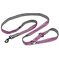 Kurgo 6 in 1 Quantum Leash, Hands Free Leash for Dogs, Running Belt Lead, Crossbody & Waist Belt Style, Reflective, Carabiner Clip, for Training, Hiking, or Jogging, 4 Colors