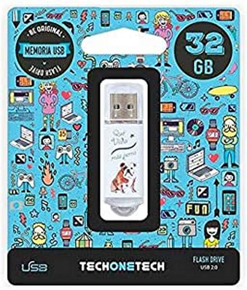 Tech-One-Tech Que Vida Mas Perra – 32 GB Memory Stick