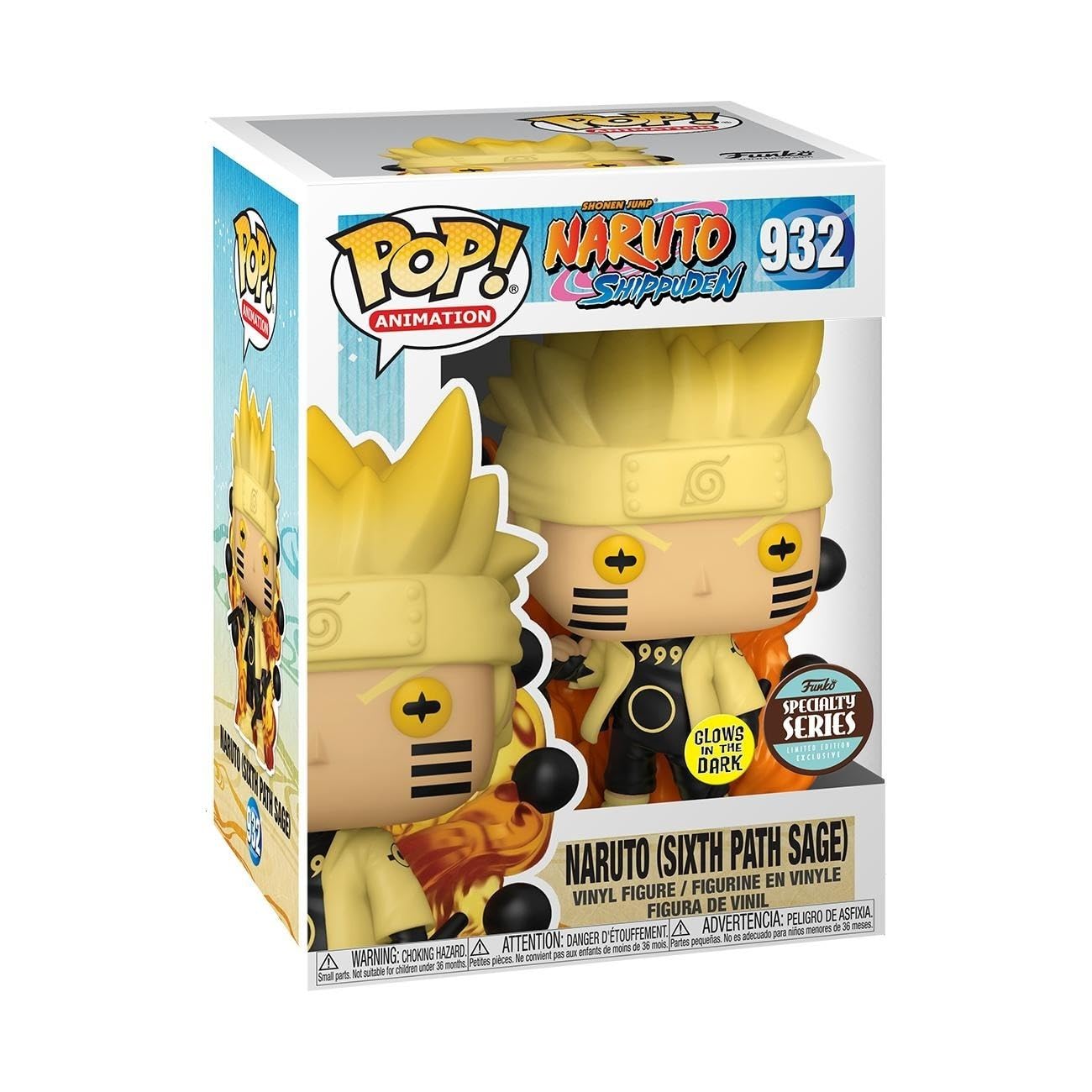Funko Pop! Animation: Naruto - (Sixth Path Sage) - GW - Collectable Vinyl Figure - Gift Idea - Official Merchandise - Toys for Kids & Adults - Anime Fans - Model Figure for Collectors and Display