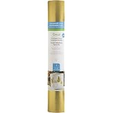 Cricut Permanent Vinyl - Textured Metallic, Gold - 4ft Roll (12'x48')