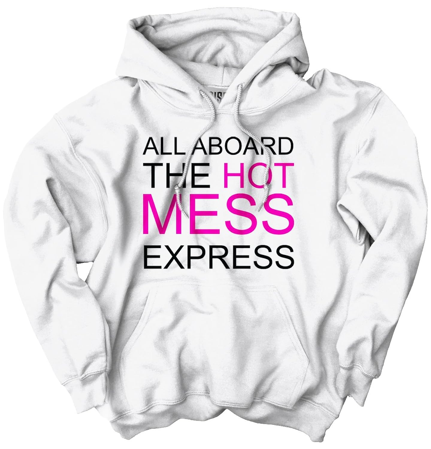 express pink hoodie