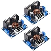 3Pcs XL4016 XL4016E1 Voltage Regulator Module DC 4-40V 8A Step-Down Regulator Buck Converter Digital PWM Adjustable with LED Display