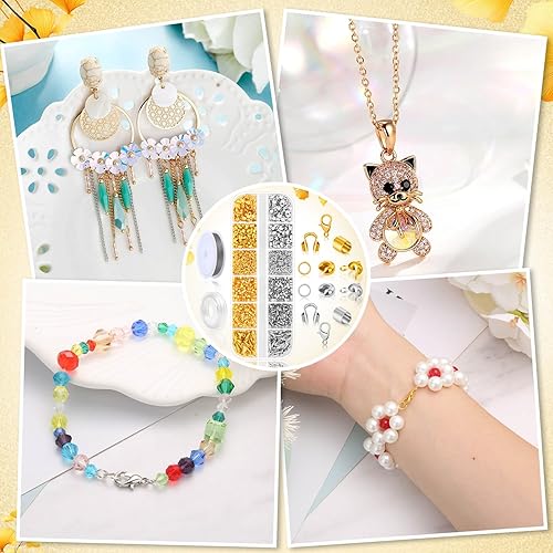 How To Use Bead Clamps Pcs Spring Clamps For Jewelry Making