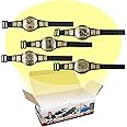 Set of 5 Wrestling Figure Championship Belts For Wrestling Action Figures