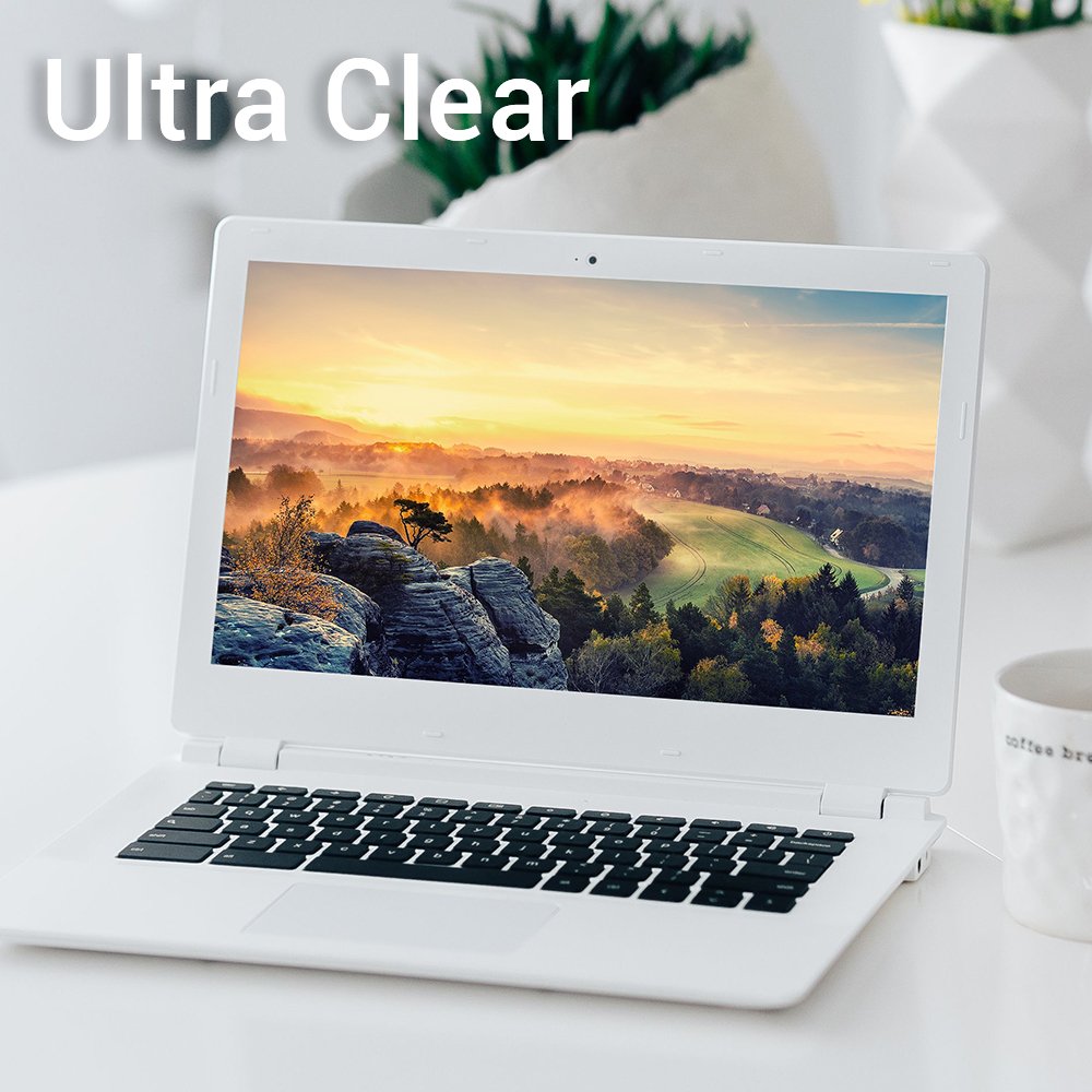 EyeO2 Screen Protector for Laptop Computer Cover 14 Inch Anti-Scratch, Anti-Fingerprint Universal Notebook Touch Screen Film High Clarity Screen Guard Display