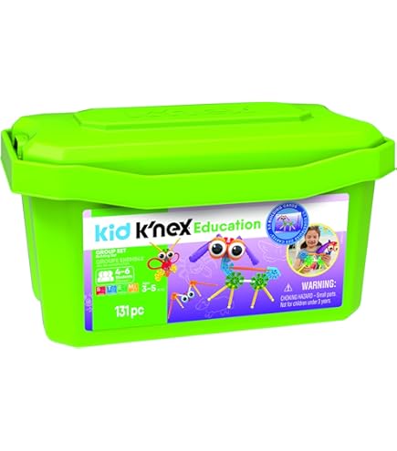 Amazon.com: Basic Fun Kid K'NEX | Zoomin' Buddies 20 Model | Kids