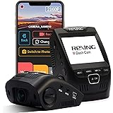 Rexing V1 - 4K Ultra HD Car Dash Cam 2.4" LCD Screen, Wi-Fi, 170° Wide Angle Dashboard Camera Recorder with G-Sensor, WDR, Lo