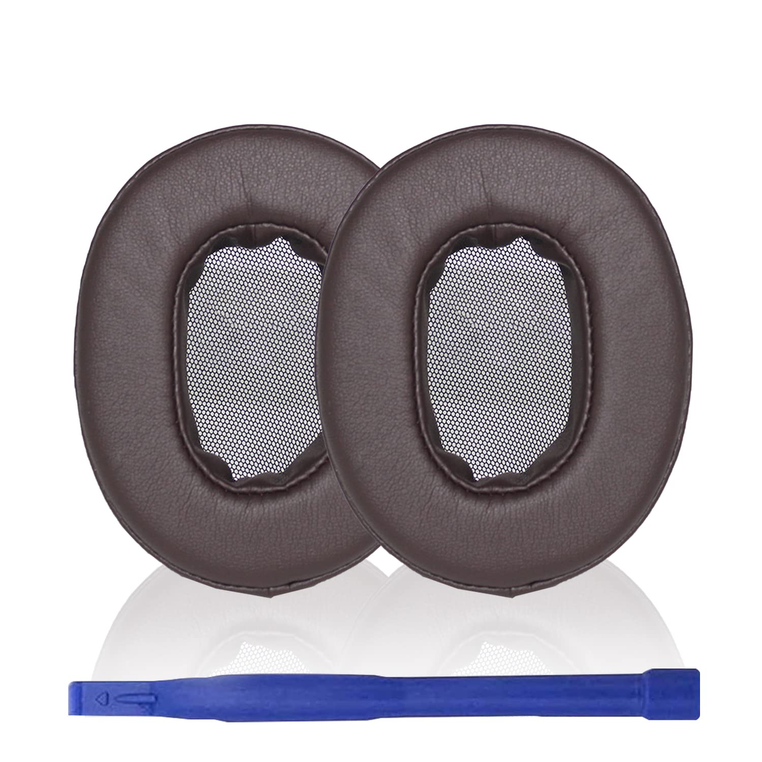 Aiivioll MDR-1A Earpads Replaceable Earmuffs Ear Pad Ear Cushion Repair Parts are Compatible with Sony MDR-1A/1A-DAC /1A-BT Headphones（Dark Brown）