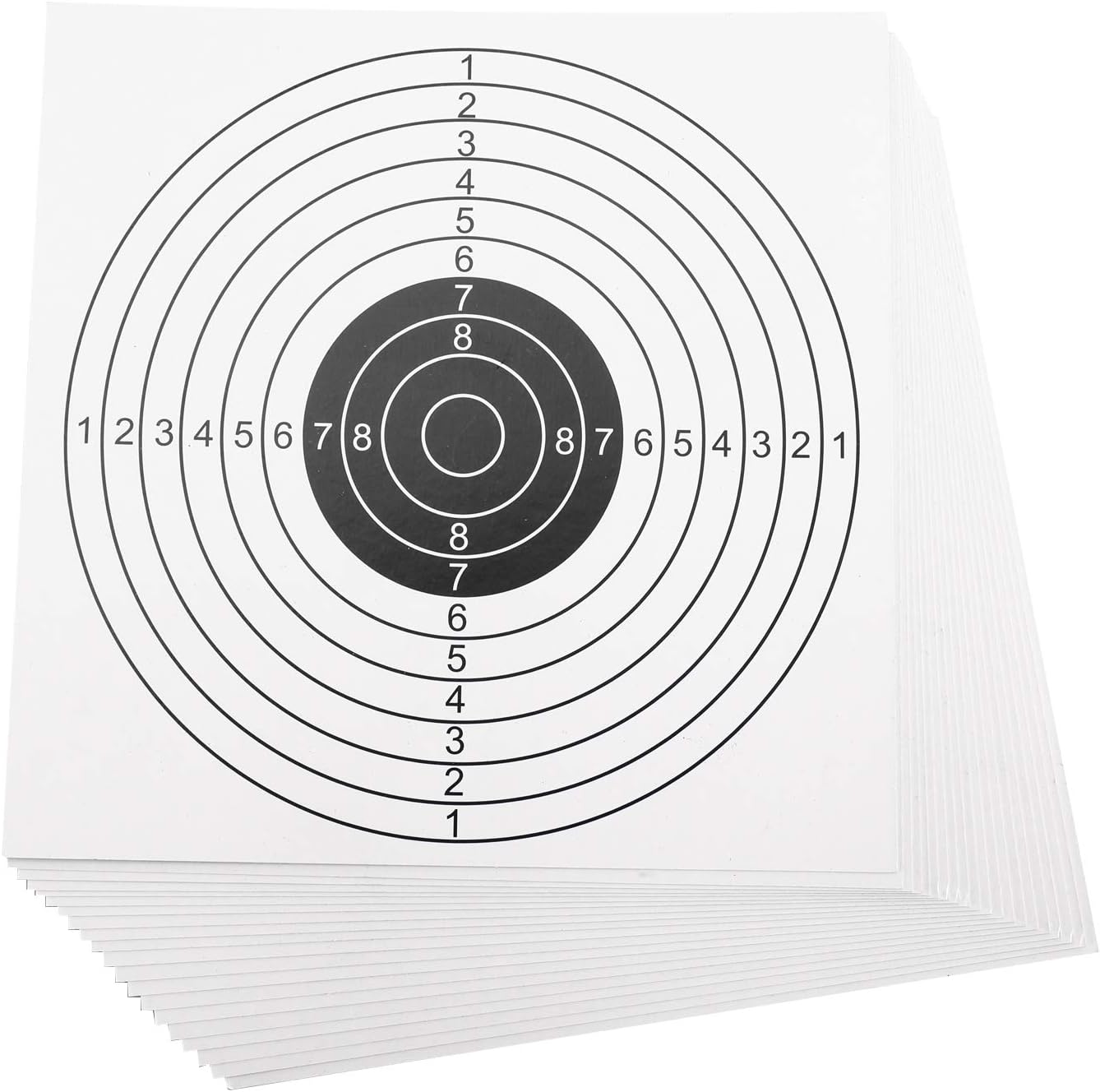 Metal Box BB Trap Target with 20 Shooting Paper Targets, Airsoft Pellet Trap Catcher, Mini BB Gun Target for Shooting Practice and Air Soft Gun Training (Black) : Sports & Outdoors