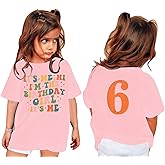 GLIGLITTR Birthday Girl Shirt Its Me Hi Im The Birthday Girl Its Me Kids Birthday Party Tshirt Girls Bday Outfits Tops 5-12Y