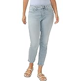 Silver Jeans Co. Womens Isbister High Rise Straight Leg Jeans