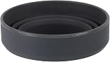 Lifeventure Silicon Ellipse Collapsible Mug Graphite Camping Travel view 3